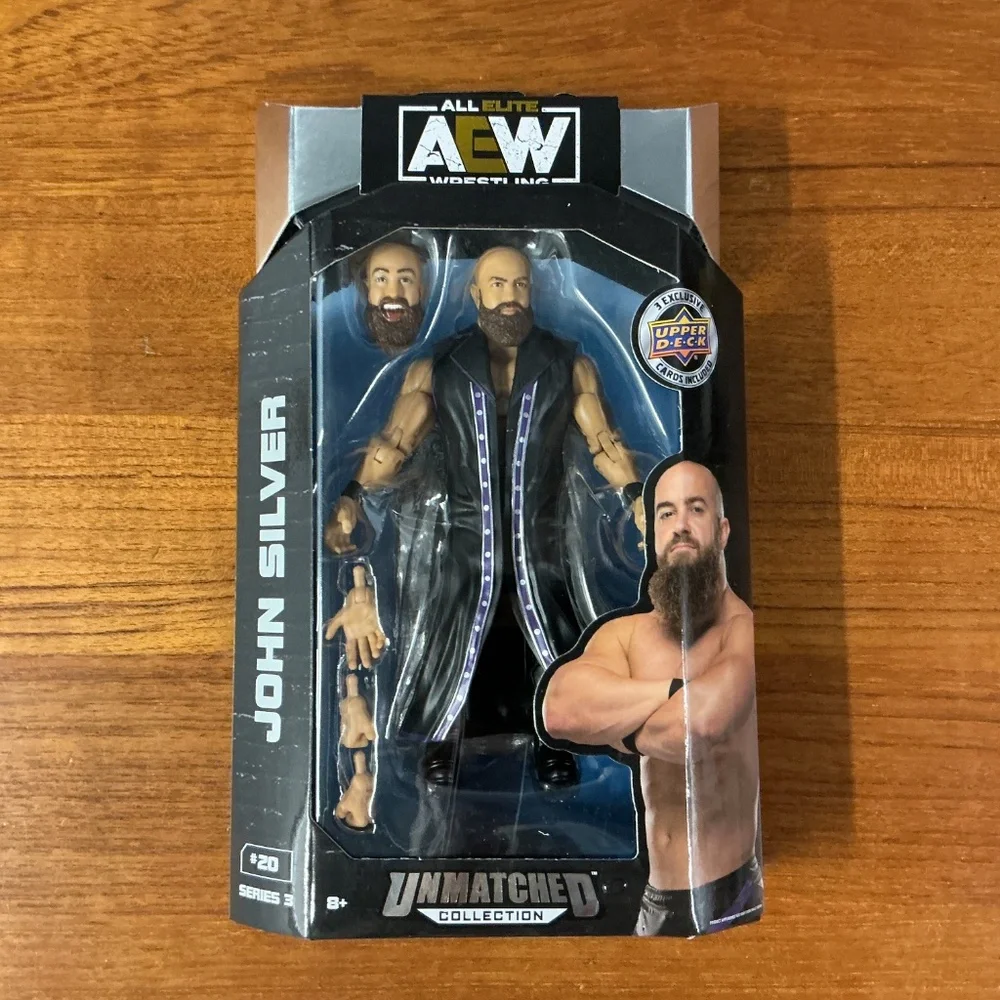 AEW All Elite Wrestling Upper Deck Series 3 Figures Lot Of 5
